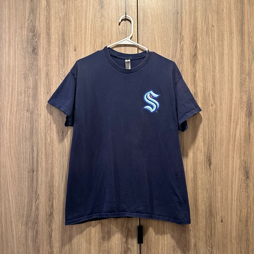 Seattle Kraken Muckleshoot Casino Navy T-Shirt